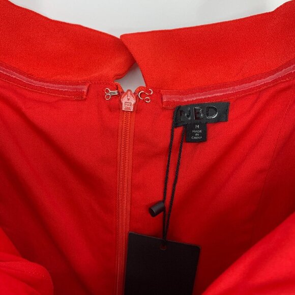 NBD Dress Maracuya Gown Red Maxi Off Shoulder Sweetheart NWT - Picture 6 of 15